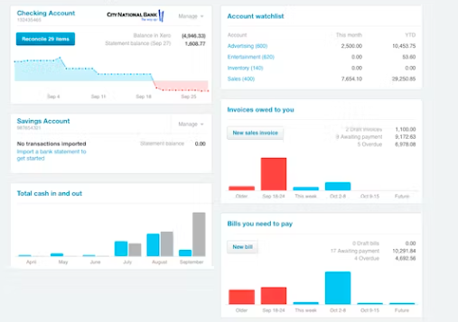 Xero accounting